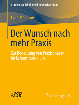 cover image of Der Wunsch nach mehr Praxis